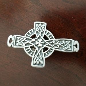 Celtic Cross brooch